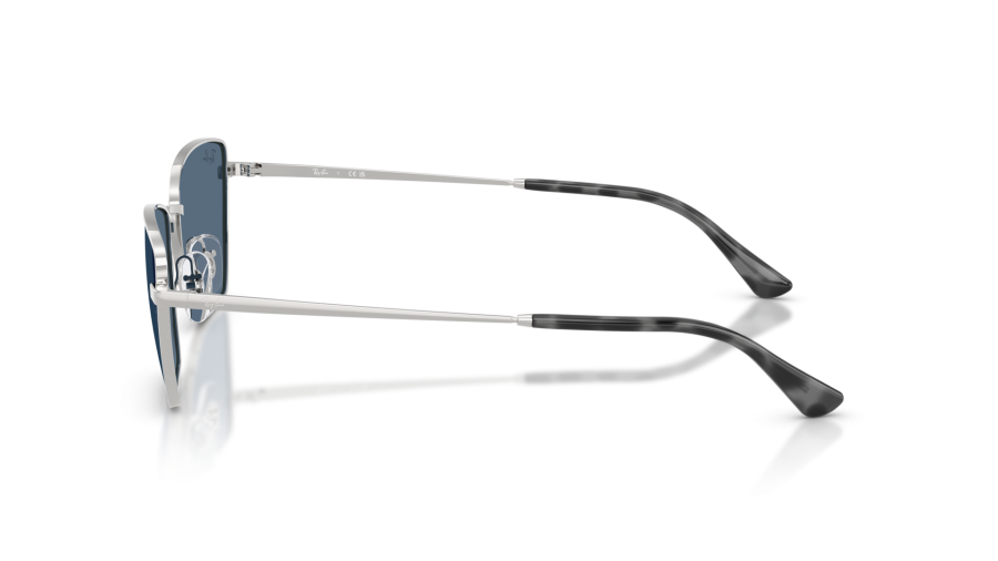 Lunettes de soleil Ray-Ban Drea bio-based RB3783 003/80 53-18 Argent