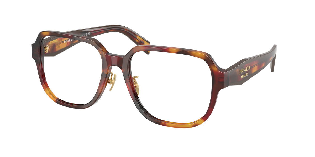 Prada PR B07VD – Écaille coquelicot / Bordeaux 22A1O1