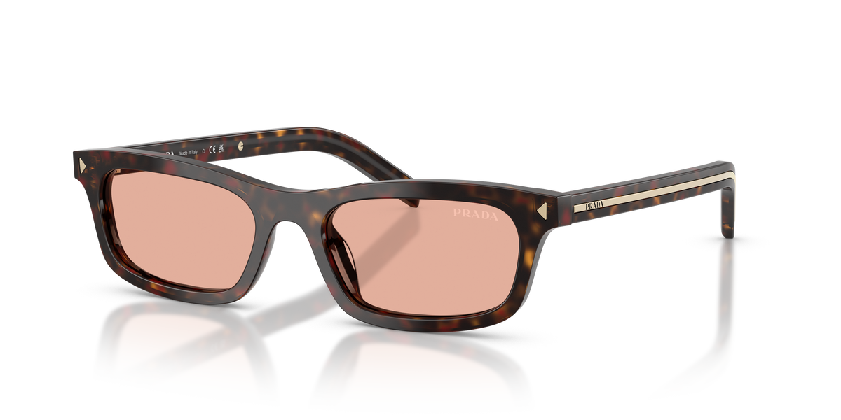 Prada PR D05S – Écaille de tortue racine – Vue de trois quarts