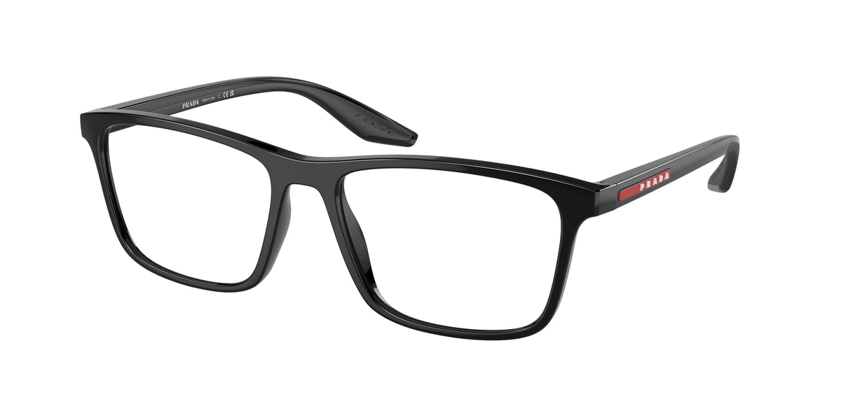 Prada Linea Rossa PS 01QV – Noir 1AB1O1