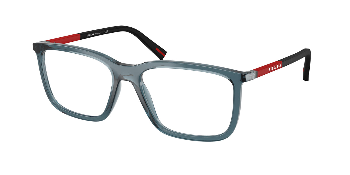 Prada Linea Rossa PS 01SV – Bleu Transparent CZH1O1