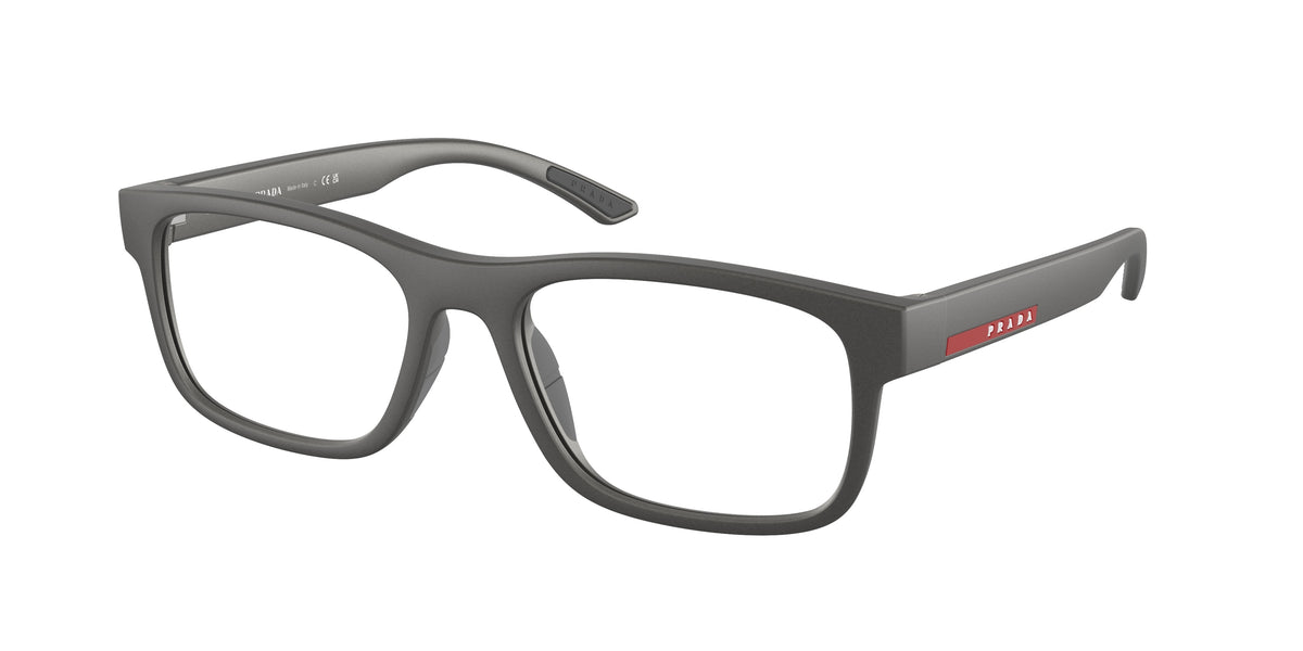 Prada Linea Rossa PS 04QV – Gris métallisé 16X1O1