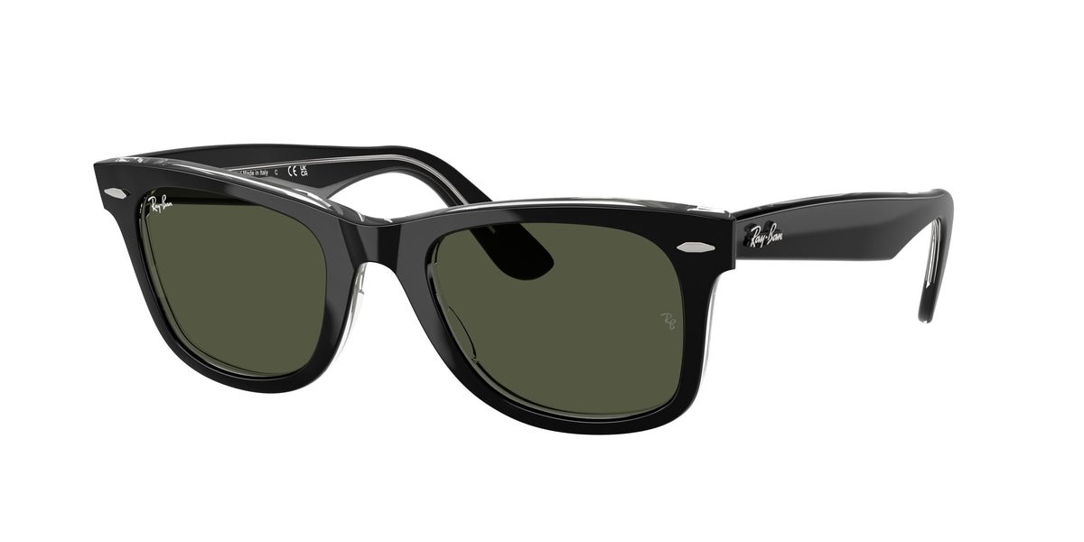 Ray-Ban 0RB2140 129431 – Noir sur Transparent
