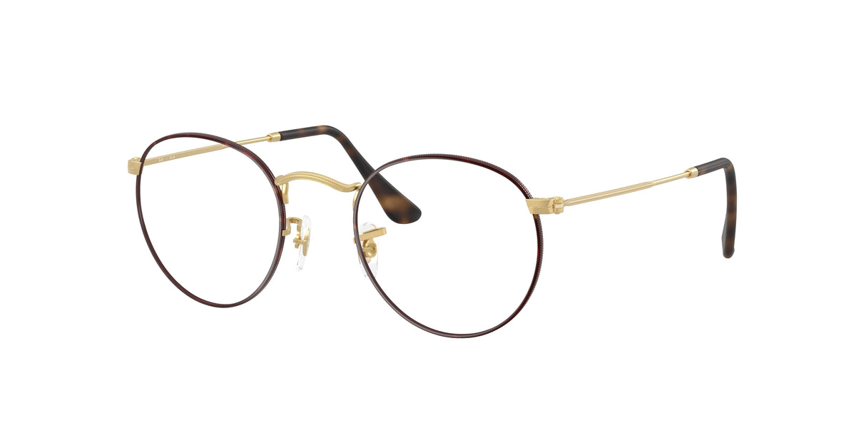 Ray-Ban 0RX3447V 3188 – Havana mat sur Arista doré mat