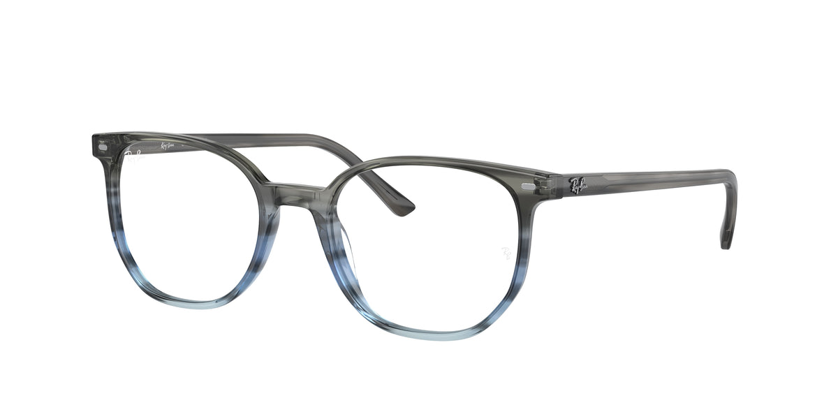 Ray-Ban 0RX5397 8254 – Rayé Gris et Bleu
