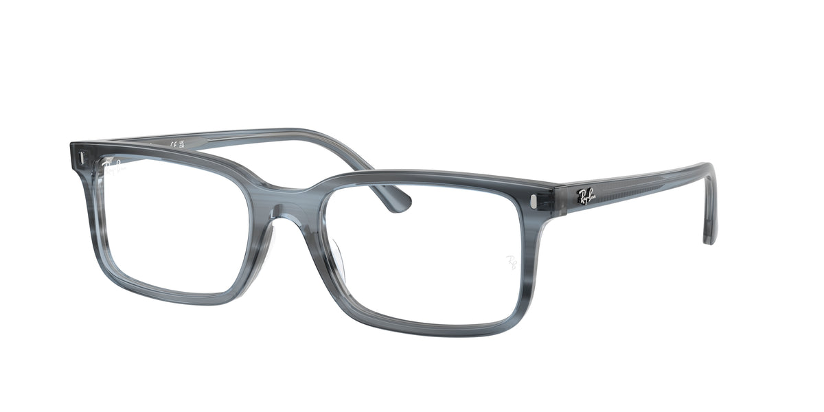 Ray-Ban 0RX5445 8456 – Rayé bleu