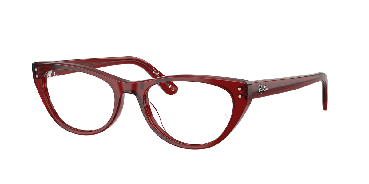 Ray-Ban 0RX5449D 8464 – Bordeaux transparent
