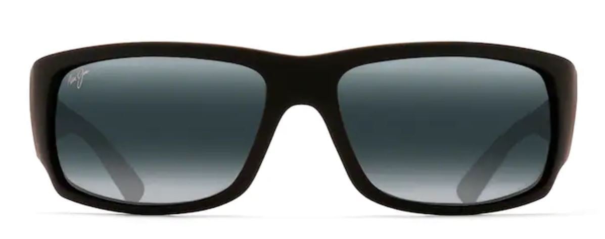 Lunettes de soleil Maui Jim World Cup – coloris Caoutchouc Noir Mat