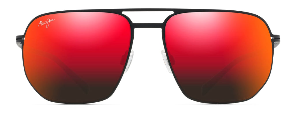 Lunettes de soleil Maui Jim Shark's Cove – coloris Noir Mat