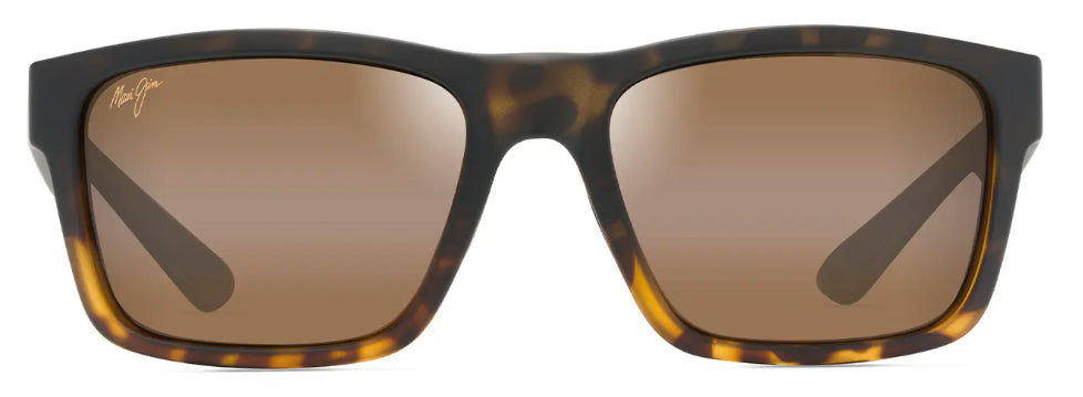 Lunettes de soleil Maui Jim The Flats – coloris Noir avec écaille