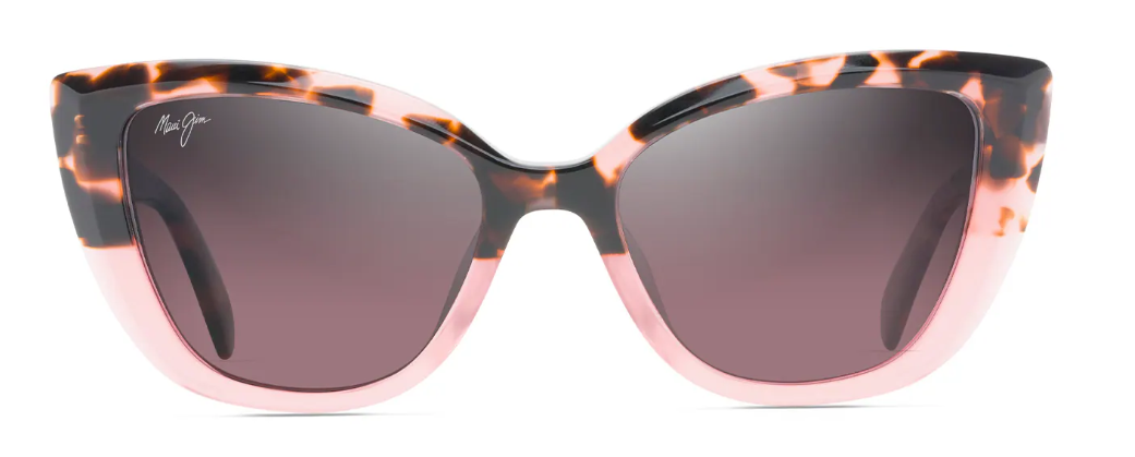 Lunettes de soleil Maui Jim Blossom – coloris Havane rose avec rose