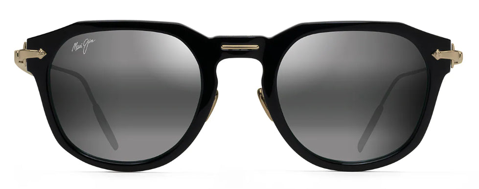 Lunettes de soleil Maui Jim Alika – coloris Noir avec Or