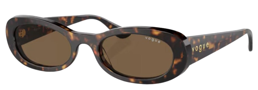 Lunettes Vogue Eyewear 0VO5582S Havana foncé (W65673) - FrenchOptic