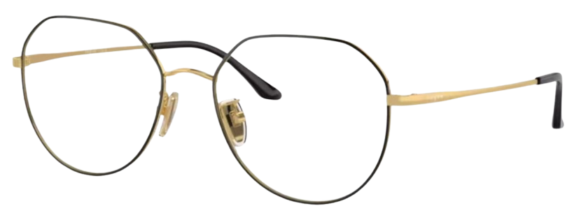 Lunettes Vogue Eyewear 0VO4301D Noir sur Or (352) - FrenchOptic