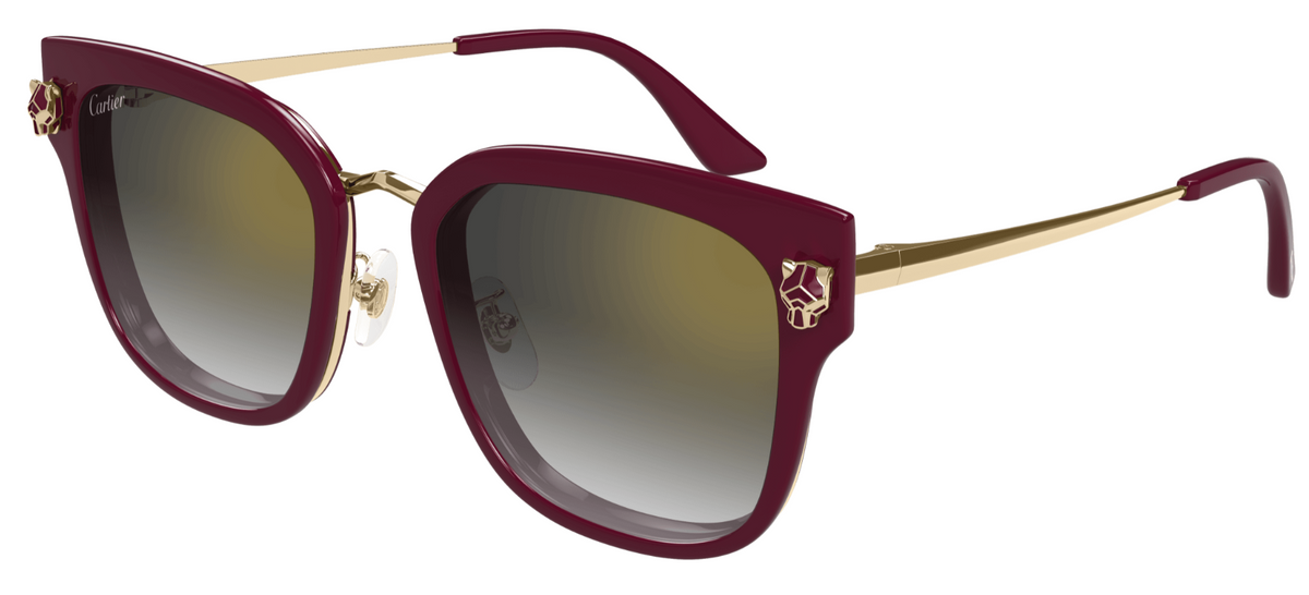 Lunettes de soleil Cartier Panthère CT0509SA - Rouge (003)