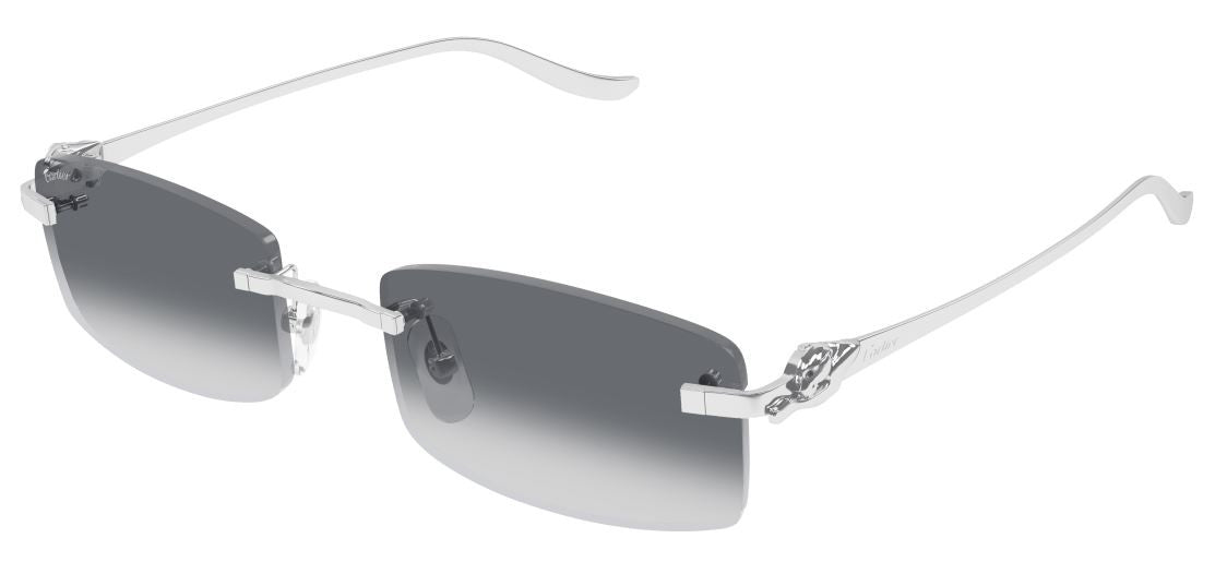 Lunettes de soleil Cartier Precious CT0552S - Argent (002)