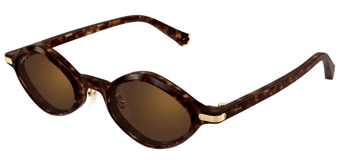 Lunettes de soleil Cartier Première CT0540S - Ecaille (002)