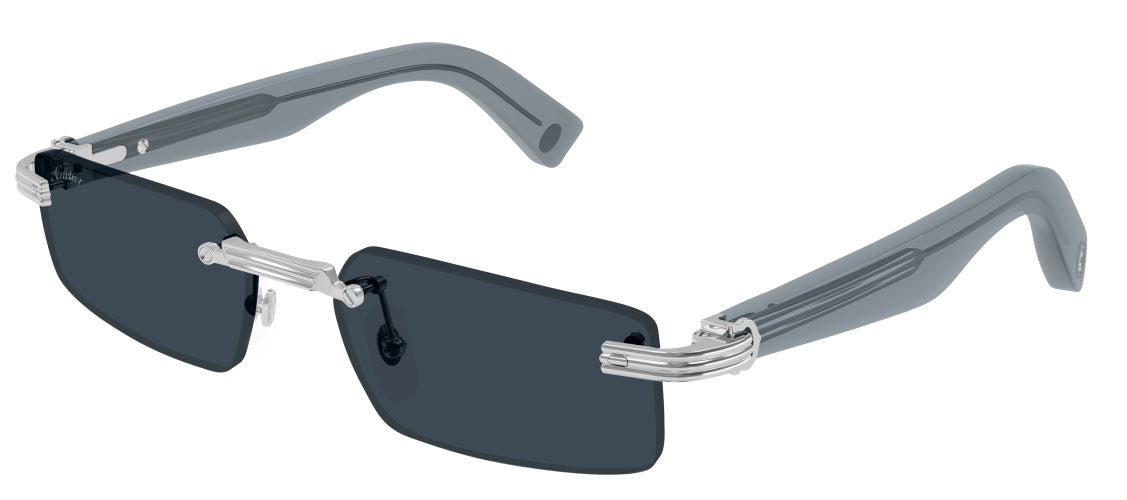 Lunettes de soleil Cartier Première CT0537S - Argent (003)