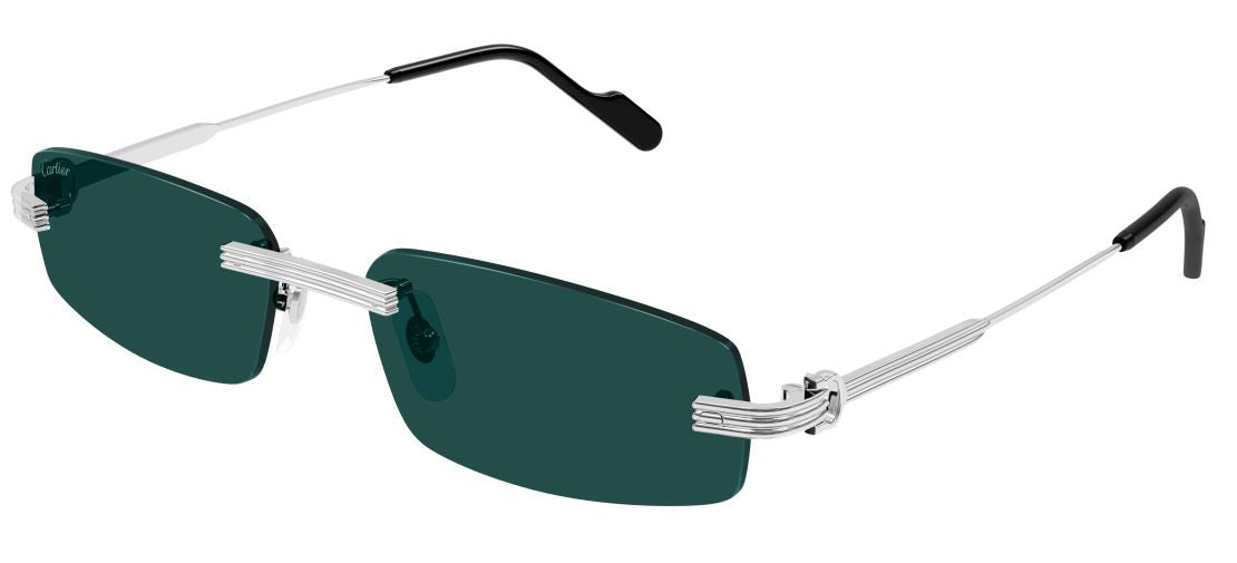 Lunettes de soleil Cartier Première CT0535S - Argent (002)