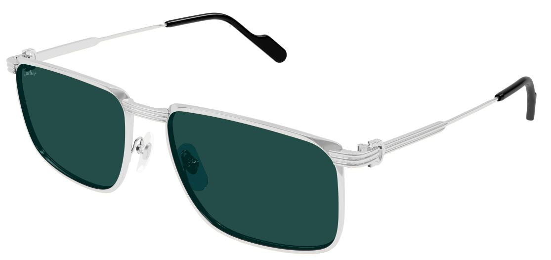 Lunettes de soleil Cartier Première CT0534S - Argent (002)