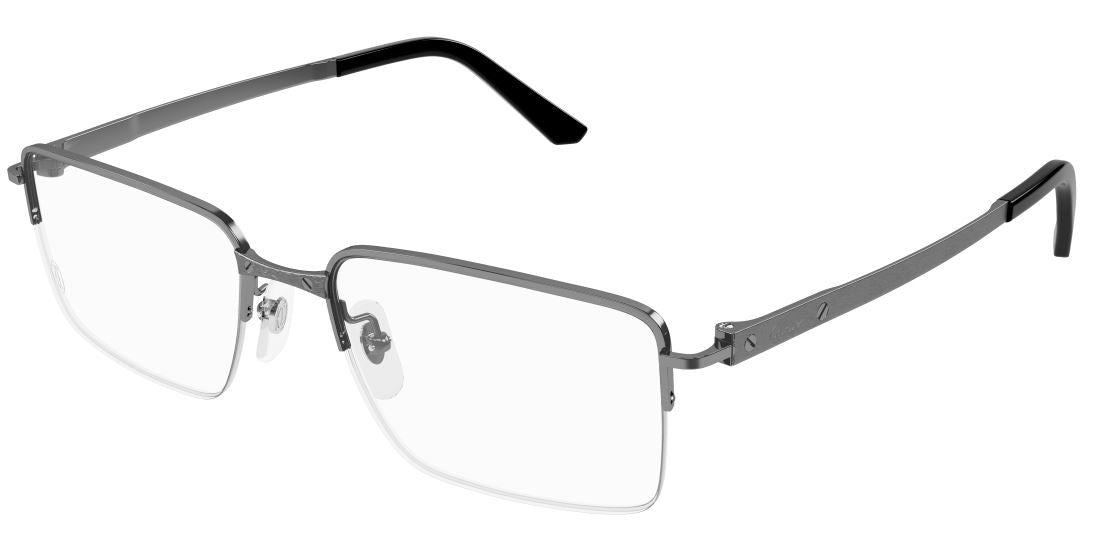 Lunettes de vue Cartier Santos CT0554O - Gris (003)