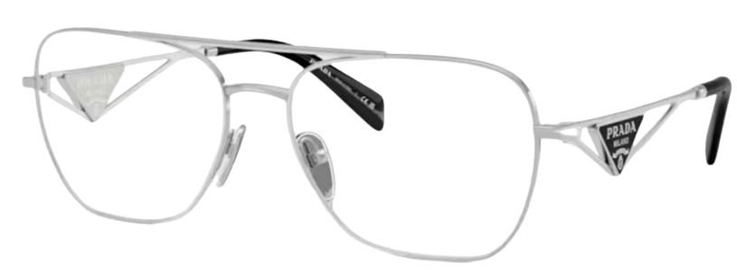 Lunettes de vue Prada PR B50V - Argent