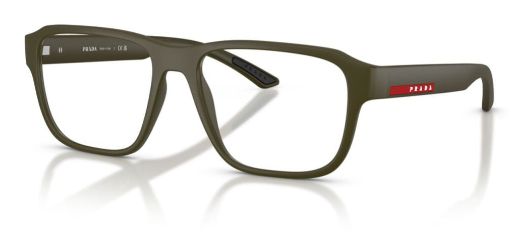 Lunettes de vue Prada Linea Rossa PS 05RV - Vert mat