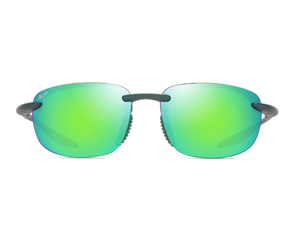 Lunettes de soleil Maui Jim Ho'okipa Ultra – coloris Métal Vert Mat