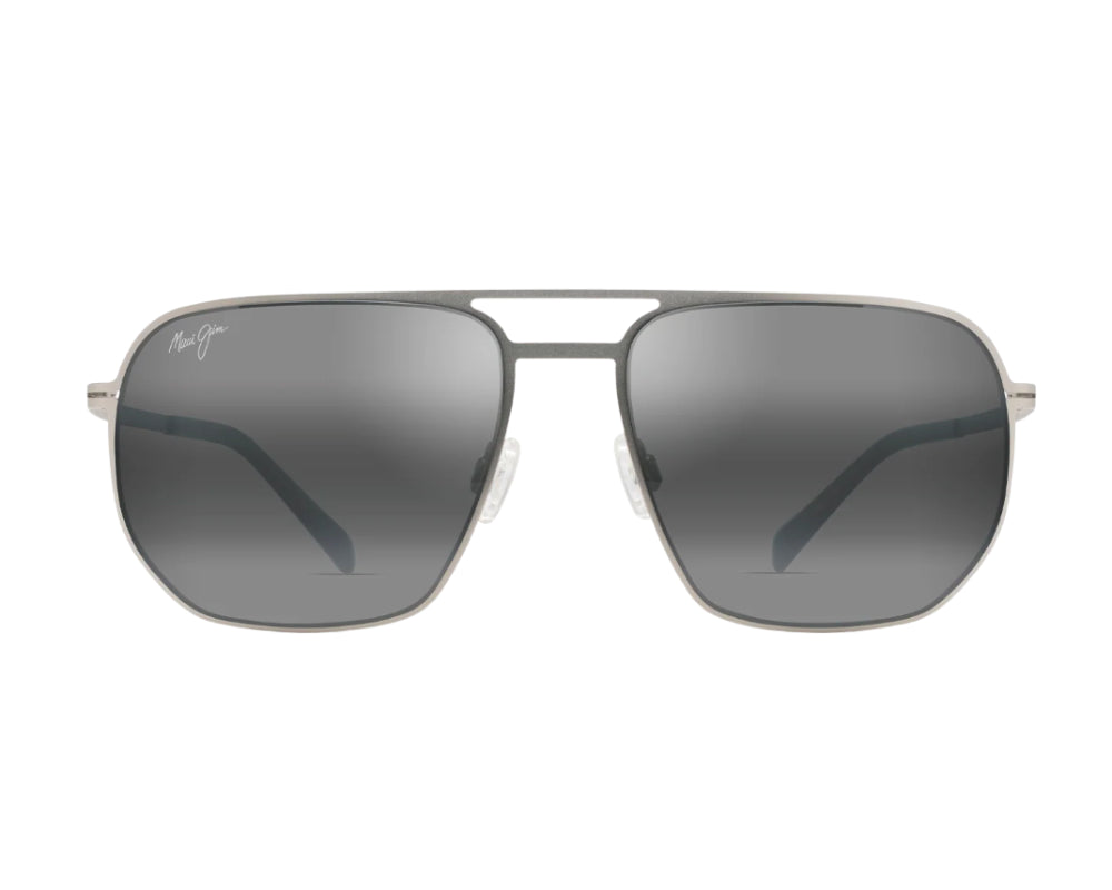 Lunettes de soleil Maui Jim Shark's Cove – coloris Titane