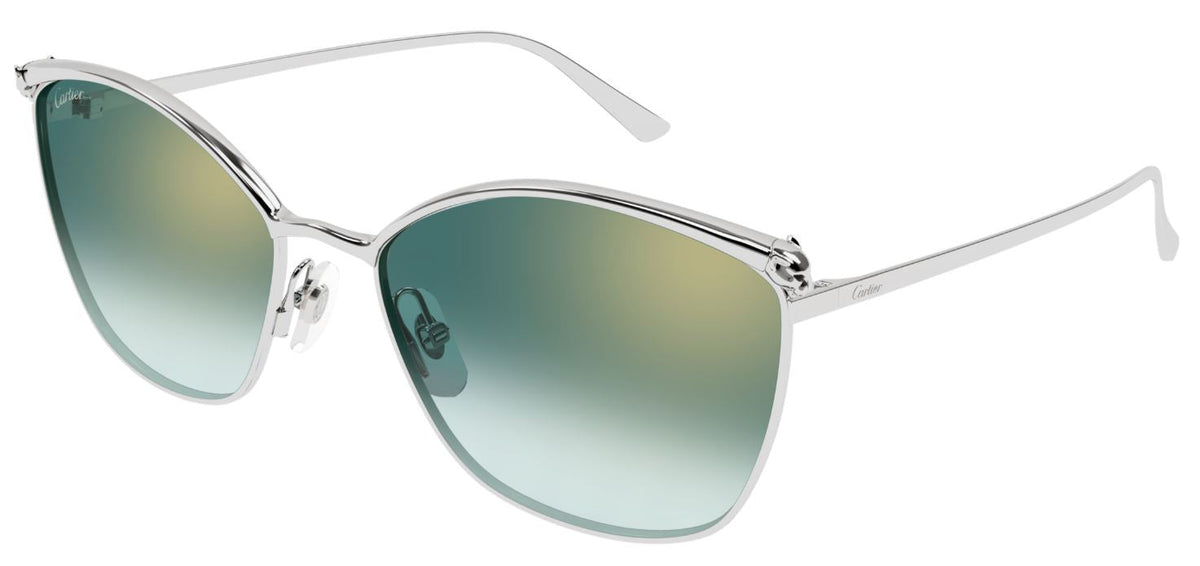 Lunettes de soleil Cartier Panthère CT0595S - Argent (003)