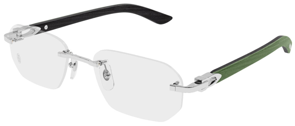 Lunettes de vue Cartier Décor C CT0583O - Argent (005)