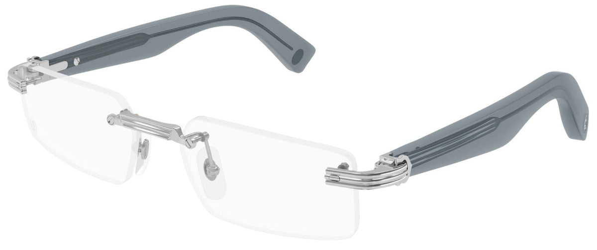 Lunettes de vue Cartier Première CT0537O - Argent (003)
