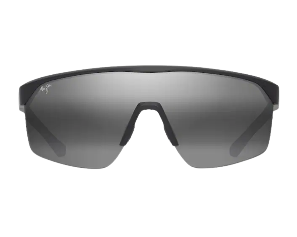 Lunettes de soleil Maui Jim Paluna – coloris Noir mat et gris