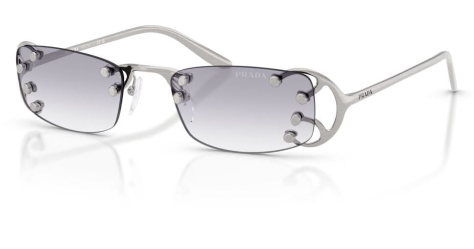 Lunettes de soleil Prada PR C57S - Argento Nouveau (28H40V)