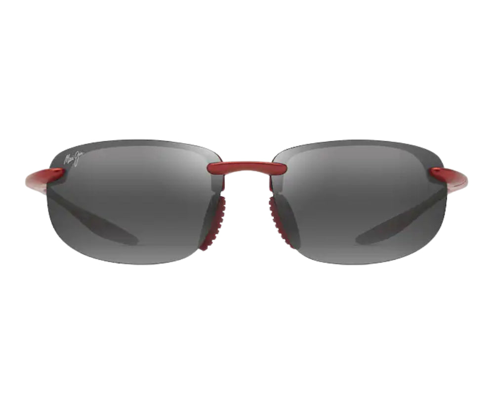 Lunettes de soleil Maui Jim Ho'okipa Ultra Af – coloris Métal Rouge Mat