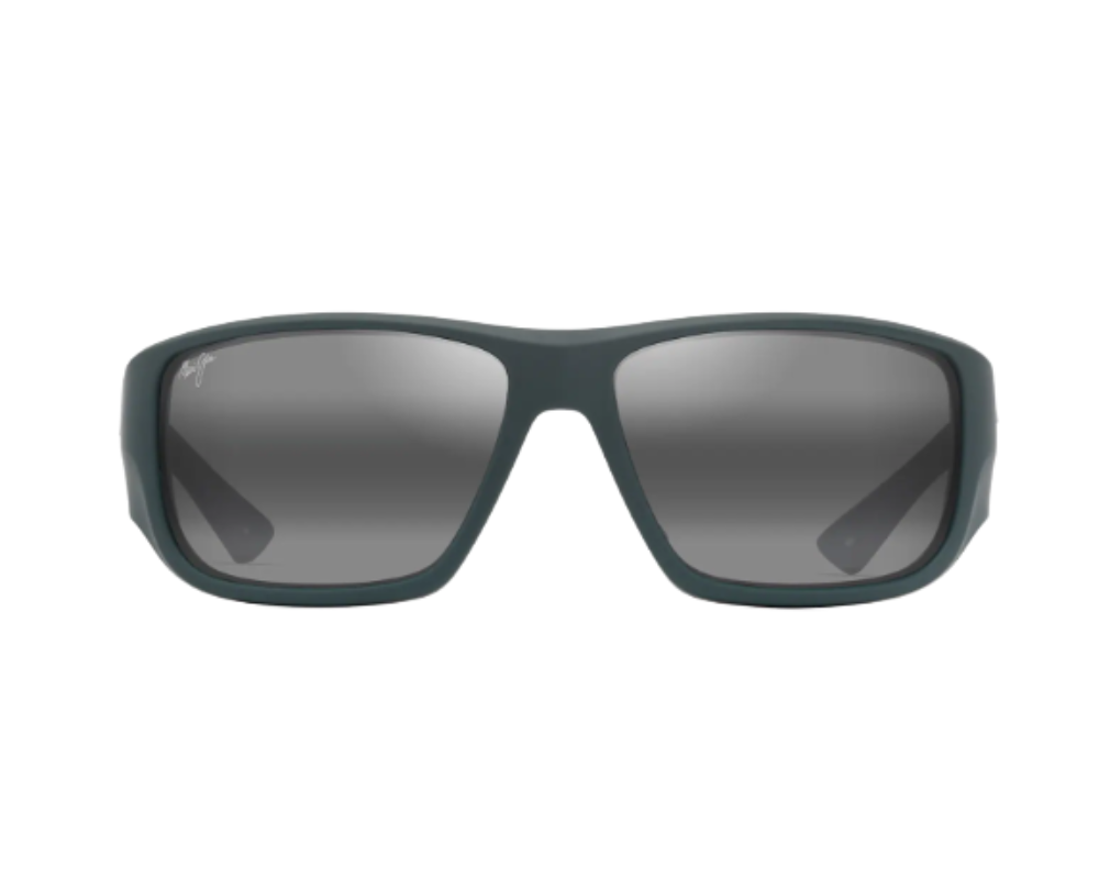 Lunettes de soleil Maui Jim Keha – coloris Vert militaire foncé mat