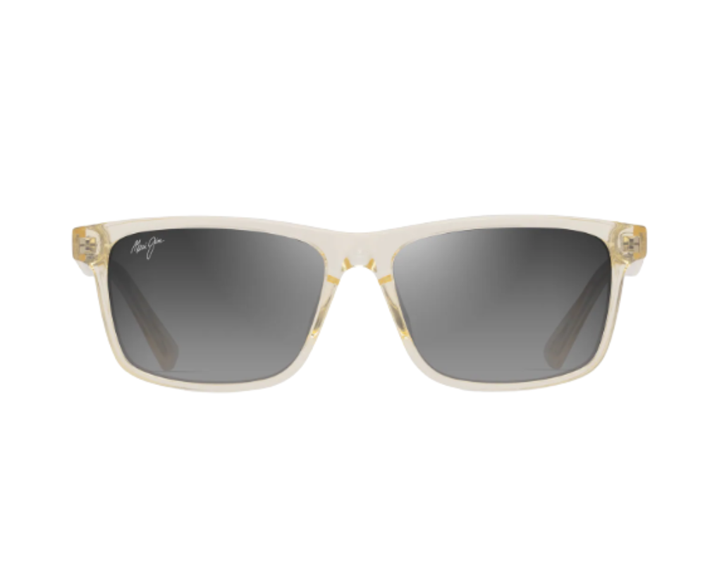 Lunettes de soleil Maui Jim Okina – coloris Jaune clair transparent brillant