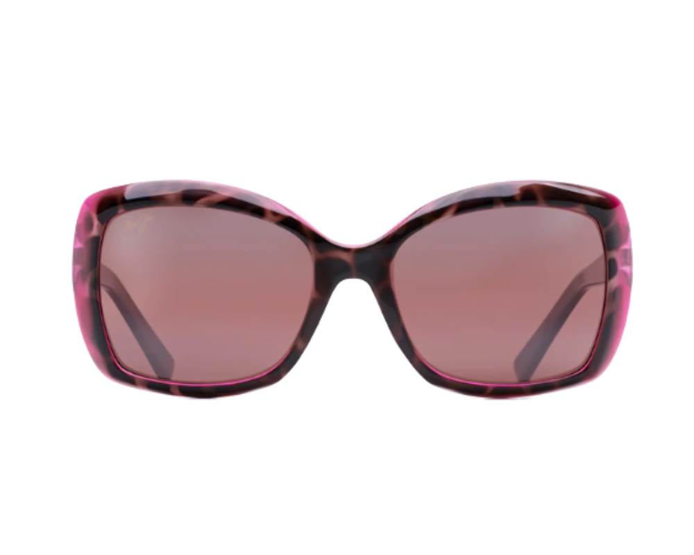 Lunettes de soleil Maui Jim Orchid – coloris Écaille avec framboise