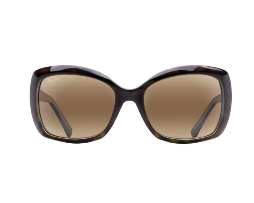 Lunettes de soleil Maui Jim Orchid – coloris Écaille avec paon