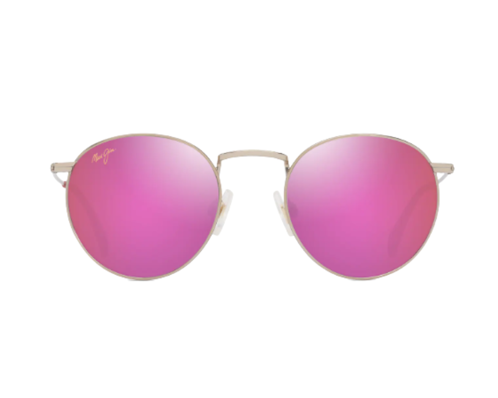 Lunettes de soleil Maui Jim Pukaua – coloris Doré clair brillant avec rose et jaune