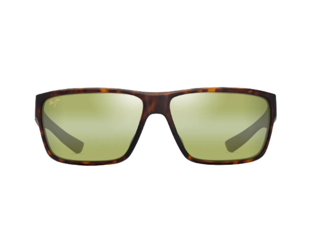 Lunettes de soleil Maui Jim Uila – coloris Havane foncé mat avec noir