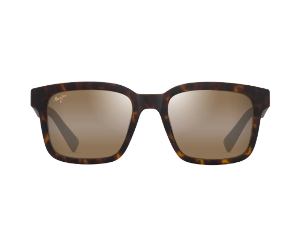 Lunettes de soleil Maui Jim ‘Ōpiopio Asian Fit – coloris Havane foncé/mat