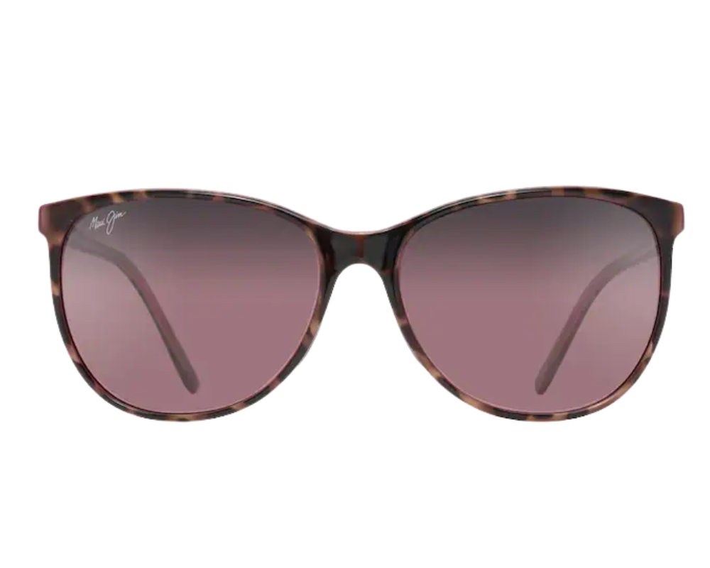 Lunettes de soleil Maui Jim Ocean – coloris Écaille avec framboise