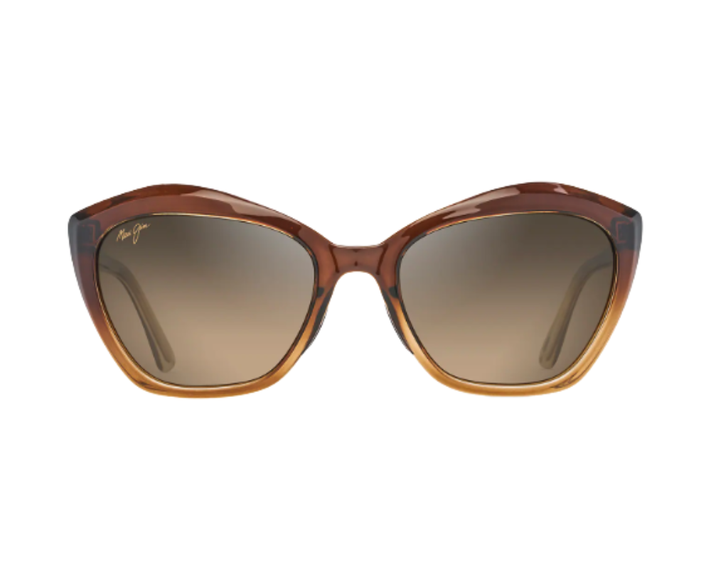 Lunettes de soleil Maui Jim Lotus – coloris Chocolat dégradé