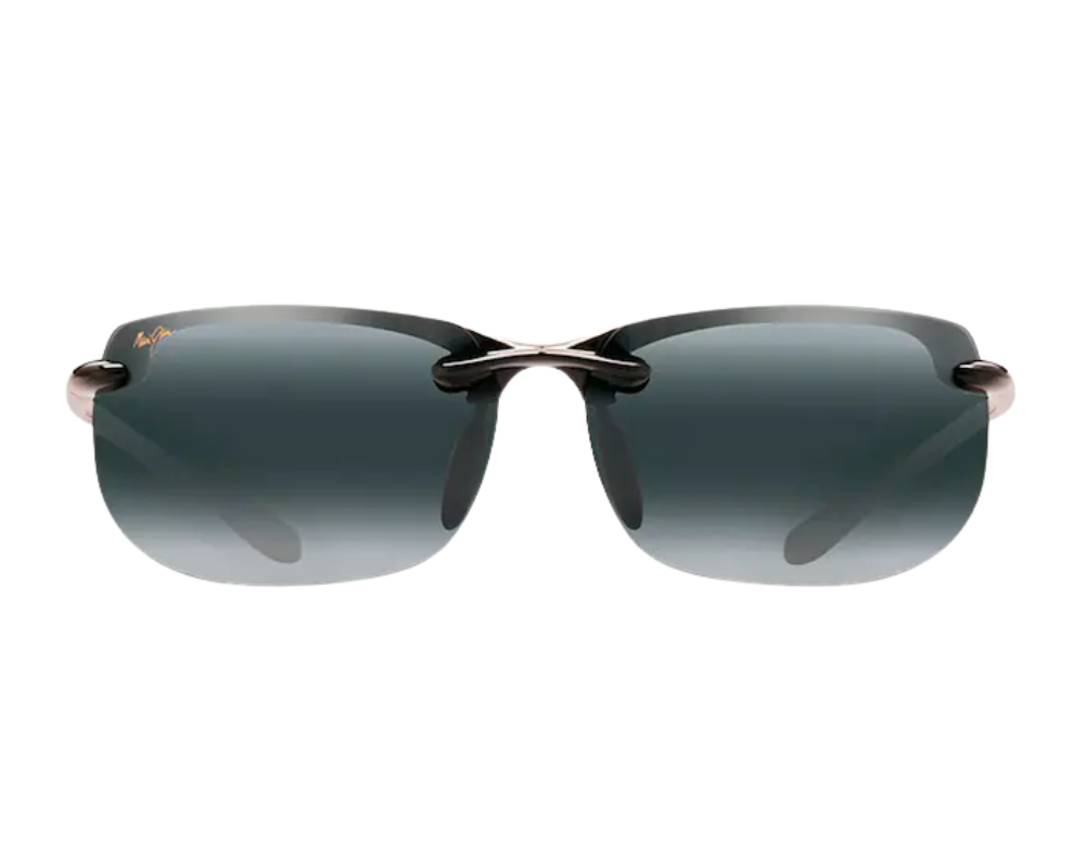 Lunettes de soleil Maui Jim Banyans – coloris Noir brillant (412-02) / Noir brillant (412-0225)