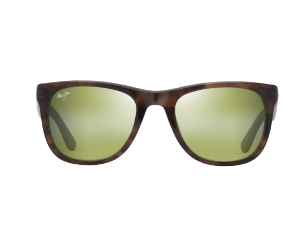 Lunettes de soleil Maui Jim Kikonia – coloris Mélange brillant marron classique Havane