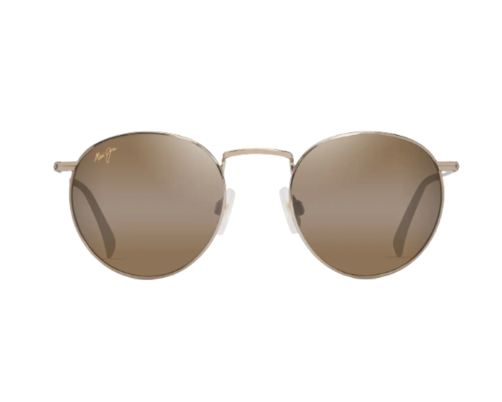 Lunettes de soleil Maui Jim Pukaua – coloris Or clair brillant avec orange et jaune