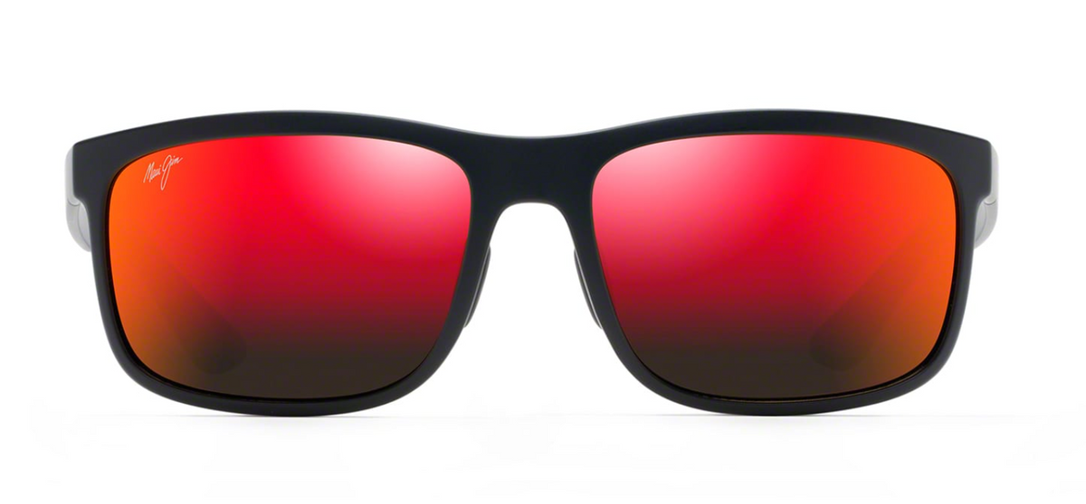 Lunettes de soleil Maui Jim Huelo – coloris Noir Mat