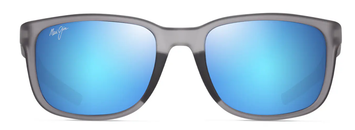 Lunettes de soleil Maui Jim Akala – coloris Gris Transparent Mat