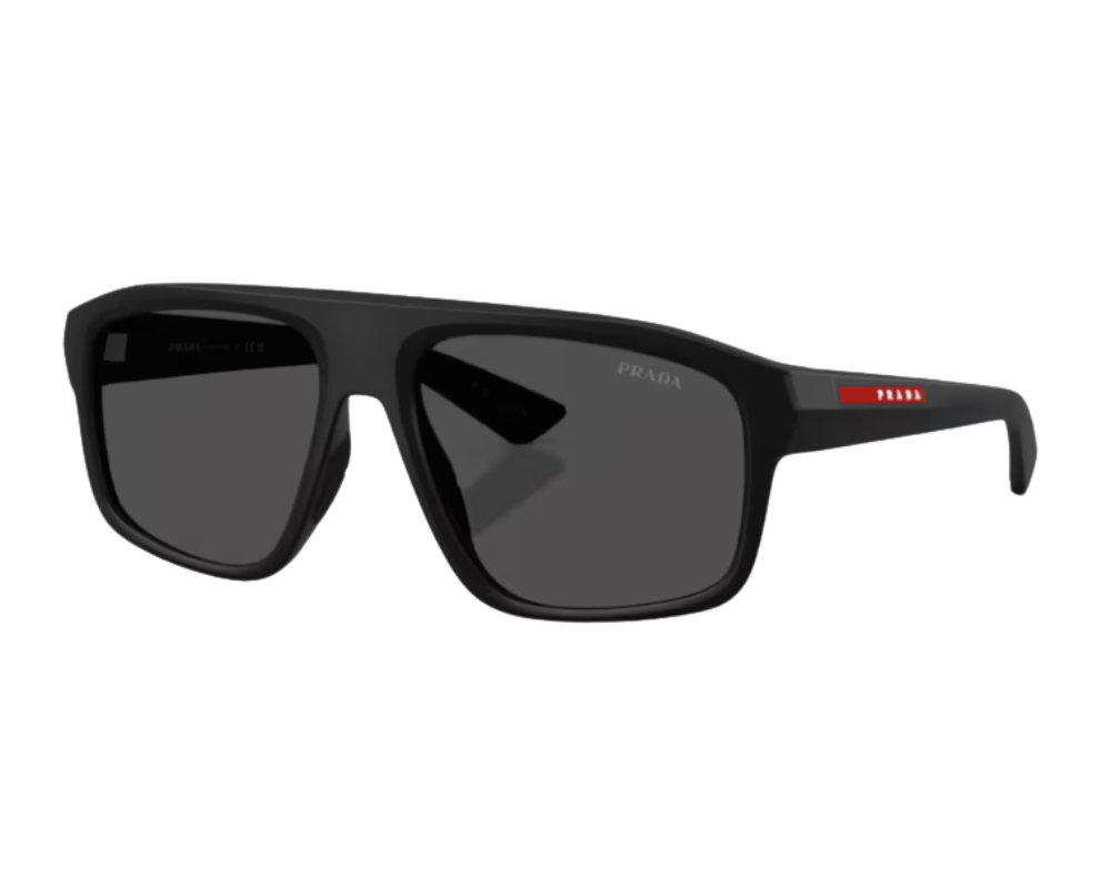 Lunettes de Soleil Prada Linea Rossa PS B02S - Noir mat (1BO06F)